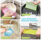 AIDEA Non Scratch Wire Dishcloth 24PK, Upgraded Wire Dishwashing Rag - Image 7
