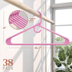 NEATERIZE Ultra Heavy Duty Plastic Clothes Hangers - Image 2