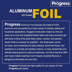 Pop-Up Aluminum Foil Wrap Sheets 9 x 10 3/4 Silver 200 per Box - Image 7