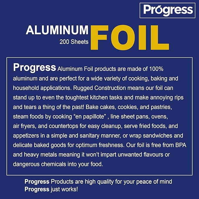 Pop-Up Aluminum Foil Wrap Sheets 9 x 10 3/4 Silver 200 per Box - Image 7