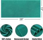 Kitinjoy 100% Cotton Waffle Weave Kitchen Hand Towels - Image 2