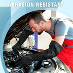 22" Chemical Resistant Gloves, Reusable Heavy Duty Long Rubber Glove, - Image 6