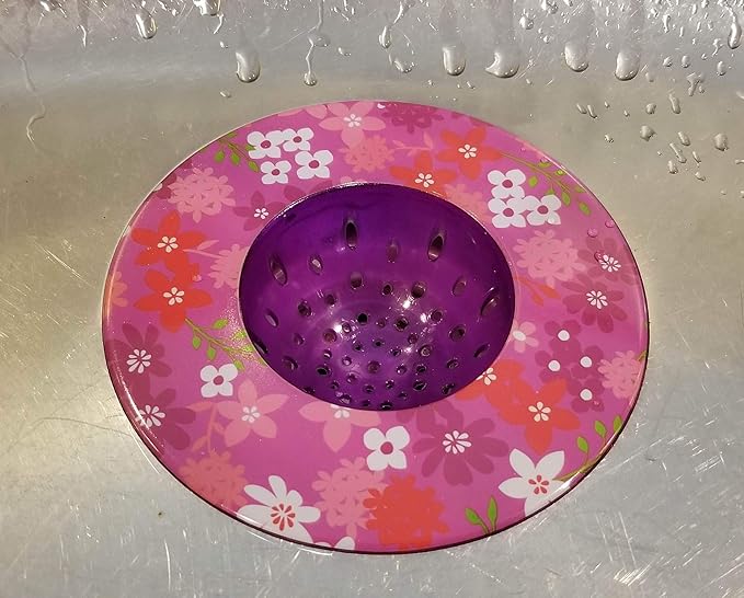 Handy Housewares 5.25" Diameter Decorative Designer Pattern Kitchen Sink - Image 2