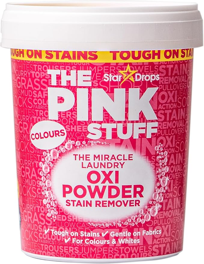Stardrops The Pink Stuff Miracle Laundry Oxi Powder Stain Remover by ThePinkStuff