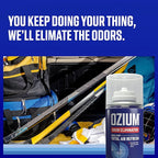 OZIUM® Air Freshener Odor Eliminator, 2oz Single Shot Total Air Refresh & Car - Image 3