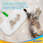 KEEPOW Reusable Dry Sweeping/Wet Mopping Cloths Compatible - Image 9