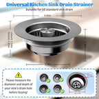 NinjaTiger Kitchen Sink Drain Strainer - Image 4