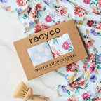 RECYCO Waffle Kitchen Towel Set of 2 - Image 7