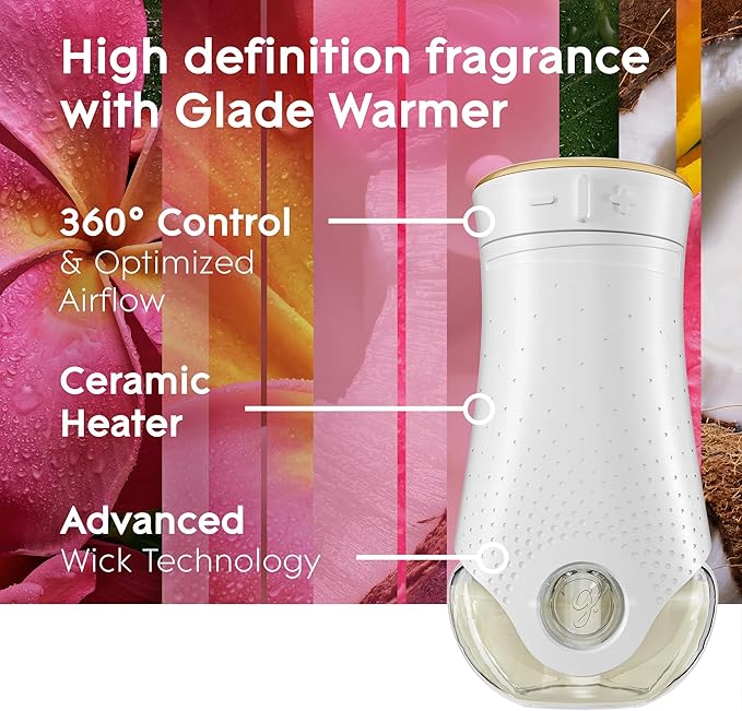 Glade PlugIns Refills Air Freshener Starter Kit, Scented and Essential Oils - Image 6