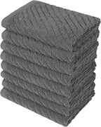 Bumble Towels Premium Kitchen Dish Cloths | 8 Pack | Diagonal Deluxe Dish Cloth - Image 5