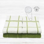 100% Cotton Terry Dish Towels, 4 pack16 x26 Inches, Super Soft and Absorbent - Image 3
