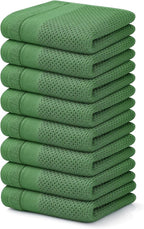 Homaxy 100% Cotton Waffle Weave Kitchen Towels, 13 x 28 Inches Super Absorbent by Homaxy