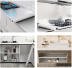 Kitchen Wallpaper Oil Proof Sticker Backsplash Aluminum Foil Self-Adhesive - Image 2