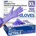 Medical Soft Max™ Nitrile Disposable Gloves, 100 Ct Latex-Free Powder-Free Food by Supmedic