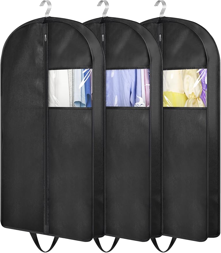 KIMBORA 35" Garment Bags for Hanging Clothes Travel by KIMBORA