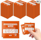 Stain Remover Wet Wipes Bulk, Individual Wrapped Clothes Portable Travel Messy by RSQAZQ