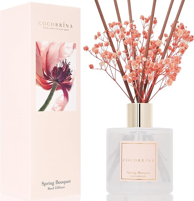 Cocorrína Reed Diffuser Sets- Spring Bouquet Scented Diffuser by COCORR%C3%8DNA