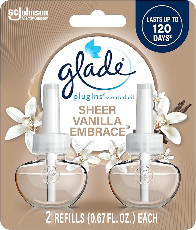 Glade PlugIns Refills Air Freshener, Scented and Essential Oils by Glade