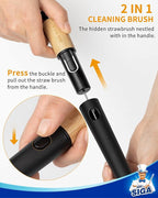 MR.SIGA Water Bottle Brush and Straw Cleaner Brush, Long Handle Bottle Cleaner - Image 3