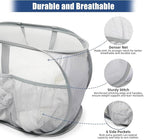 2 Pack Collapsible Laundry Baskets, Upgrade Pop Up Laundry Hamper - Image 5