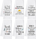 GROBRO7 Funny Sayings Hand Towel by GROBRO7