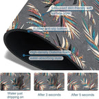 Ceramic Texture Sink Splash Guard Kitchen Tiles Faucet Absorbing Mat Fast - Image 3
