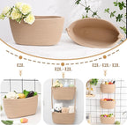 Hanging Basket, 3-Tier Wall Baskets, Over the Door Organizer - Image 5