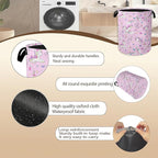 Laundry Hamper, Dreamy Rainbow Portable Collapsible Laundry Room Organization - Image 5
