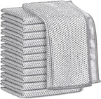 AIDEA Non Scratch Wire Dishcloth 12PK, Wire Dishwashing Rag by AIDEAHOME