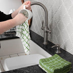 Ritz Terry Check Dish Cloth Set: Highly Absorbent & Super Soft - Image 4