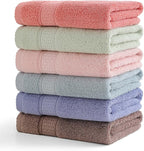 6 Pack Hand Towel Set, 16 by 25 inches, 100% Cotton Ultra Soft and Highly by Unknown