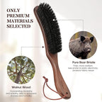 BFWood Clothes Brush, Boar Bristle Lint Brush - Image 3
