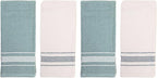 MosJos Kitchen Towels, Cotton Soft Large 18 x 28 Dobby Weave Super Absorbent - Image 8