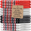 Urban Villa Kitchen Towels Extra Large Premium Salsa Stripes Dish Towels by CottonTrends