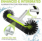 Swimming Pool Brush Head with Round Ends, 17.5" Heavy Duty Aluminum Back Head - Image 4