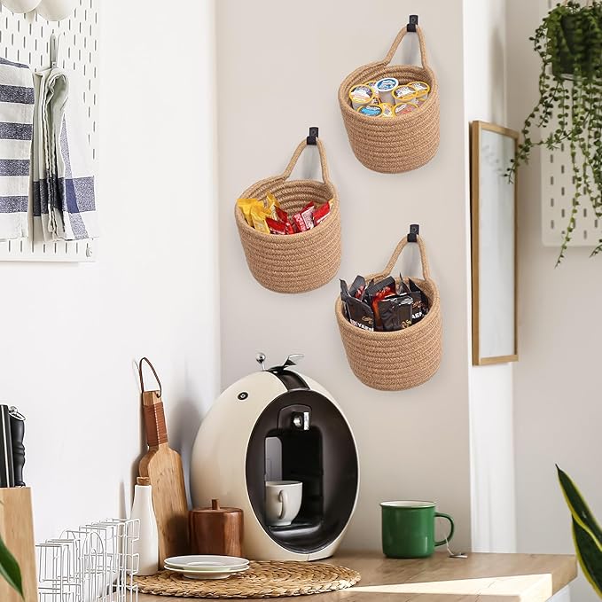 Fabric Wall Hanging Baskets - Image 7