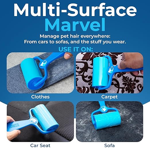 PetLovers EzRoll Reusable Lint Roller - Image 5