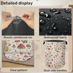 Cute Mushroom Laundry Hamper - Image 5