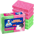 MR.SIGA Scrub Sponges, Non-Scratch Sponges by MRSIGA