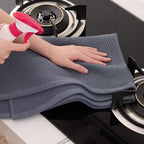 Homaxy 100% Cotton Oversized Waffle Weave Kitchen Dish Towels, Ultra Soft - Image 5