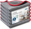 Lint Free Carbon Microfiber Cleaning Cloth Glass Window Polishing Streak Free by Ekedalen