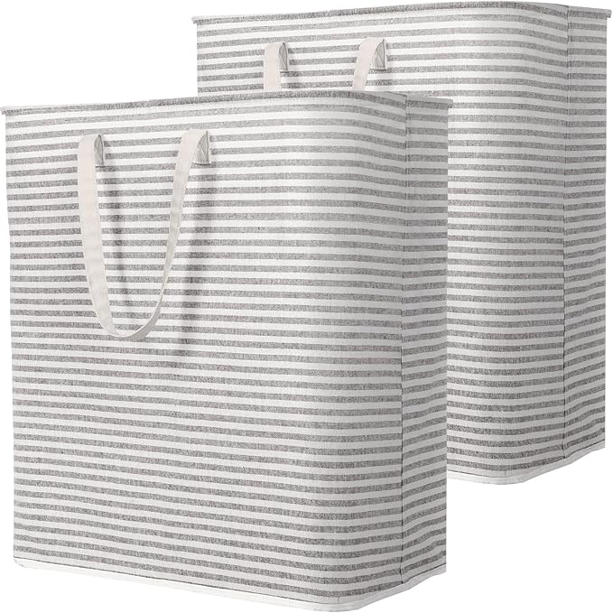 Lifewit 2 Pack Laundry Hamper Large Collapsible Laundry Baskets, Freestanding by Lifewit