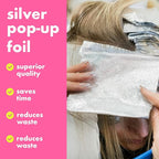 Colortrak Embossed Sheets Silver Aluminum Foil Pop-up Dispenser, 8 Boxes - Image 2