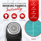 EasyLint Professional Fabric Shaver Lint Remover, Electric Sweater Shaver - Image 3