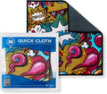 Quick Cloth Microfiber Glasses Cleaning Cloths – 8x8, 1 Pack by MicrofiberWholesale