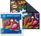 Quick Cloth Microfiber Glasses Cleaning Cloths – 8x8, 1 Pack by MicrofiberWholesale