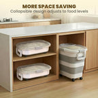 25-35Lbs Rice Container, Collapsible Food Storage Containers - Image 3