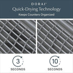 Dorai Home Collapsible Dish Drying Rack and Stone Pad – Foldable Drying Rack - Image 2