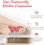 THREAD SPREAD Kitchen Dish Towels, 100% Cotton Salsa Towels, Highly Absorbent - Image 4