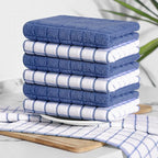 Homaxy Premium Cotton Kitchen Towels 16"x 28", Large Natural Ring Spun 390 GSM - Image 8